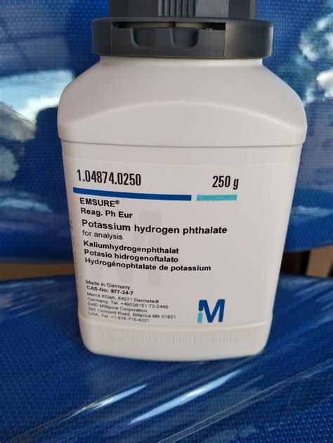 Potassium Hydrogen Phthalate 1malaysia Bio Lab