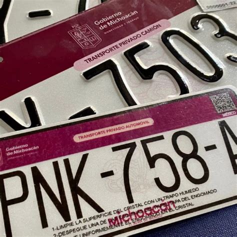 Descubre El Costo De Placas En Michoac N Prep Rate Y Ahorra