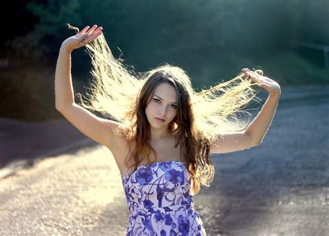 Wallpaper Model Photography Dress Blue Imogen Dyer Fashion Hair