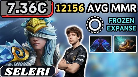 C Seleri Crystal Maiden Hard Support Gameplay Assists Dota