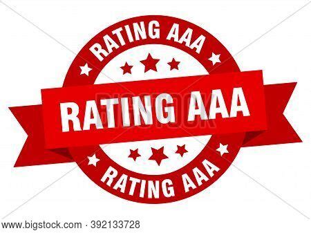 Rating Aaa Round Vector Photo Free Trial Bigstock