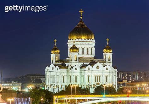 Cathedral Of Christ The Savior Khram Khrista Spasitelya At Night