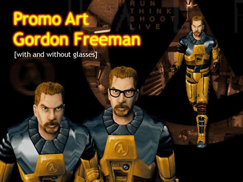 Playermodel Promo Art Gordon Freeman Half Life Mods