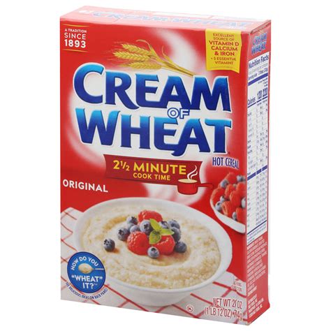 Cream Of Wheat Hot Cereal Original Front Right Elevated