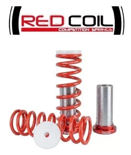 Kit Traseiro Rosca E Molas Slim Saveiro G G G Red Coil