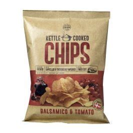 Kettle Cooked Chips Balsamico Tomato 150 G CHIPS DIP VIN MED