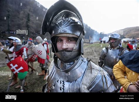 18th edition of Battle of Samobor 1441. held on Vugrinscak meadow at the foot of Samobor's Old ...