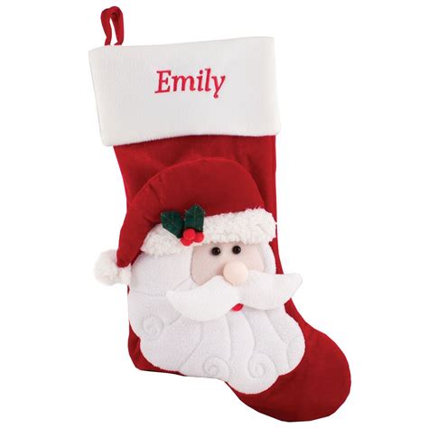 Personalised Santa Stocking For Children Mulberry Bush