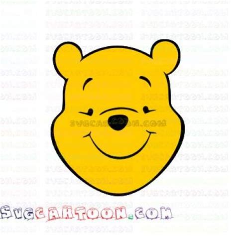 Bear Winnie The Pooh 18 Svg Dxf Eps Pdf Png