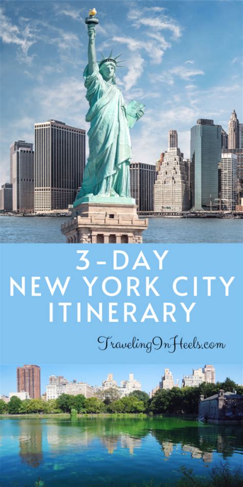 3 Day New York City Itinerary Traveling In Heels