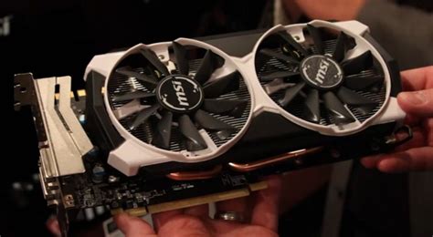 Msi Muestra Las Geforce Gtx Gaming Me Y Gtx Gd T Oc