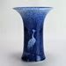 Fukagawa Vase Crane Motif Arita Porcelain Japanese Ceramic Etsy