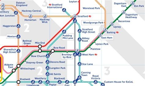 Docklands Light Railway Map