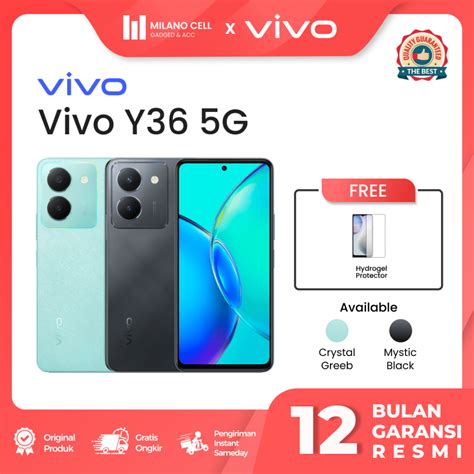 Jual Vivo Y36 8 256GB Qualcomm Snapdragon 680 Android 13 Funtouch