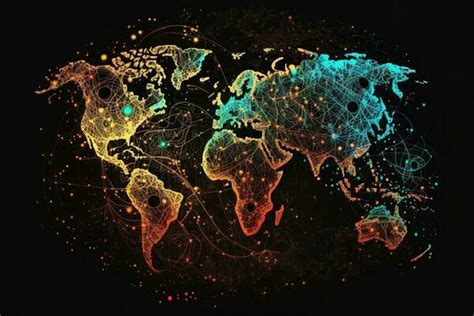 Futuristic World Map Stock Photos, Images and Backgrounds for Free Download