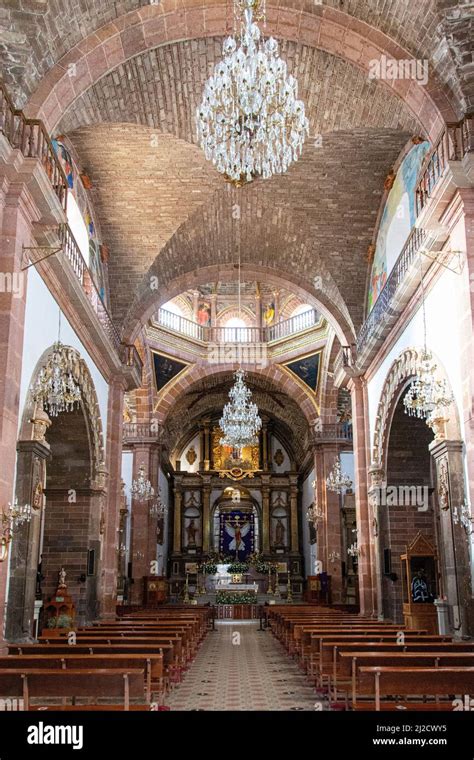 Interior image of the Church of Saint Michael the Archangel or La Parroquia de San Miguel ...