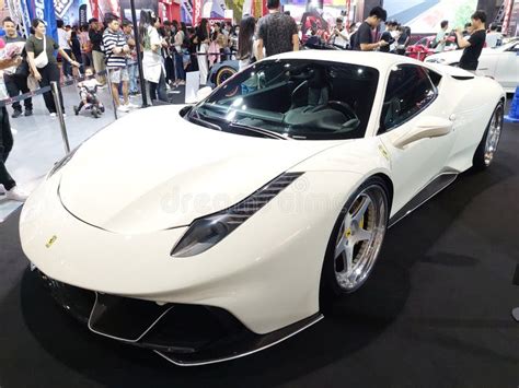 Ferrari 458 Gt3 At Manila Auto Salon In Pasay Philippines Editorial