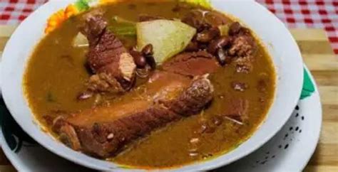 Sopa De Frijoles Con Carne De Cerdo Recetas Hondure As