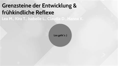 Grenzsteine der Entwicklung und frühkindliche Reflexe by Lea May on Prezi