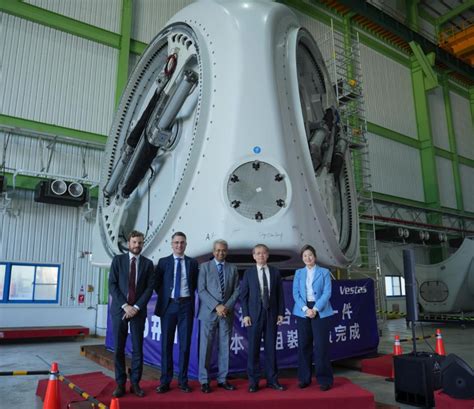 Vestas Unveils First Offshore Wind Turbine Nacelle In Taiwan Offshore