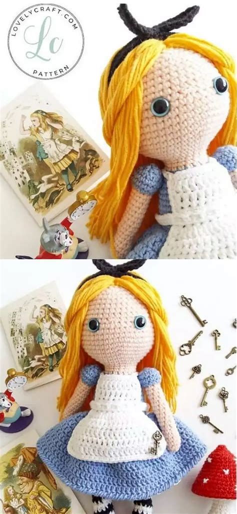 Rosalie Doll Crochet Amigurumi Patterns For Winter Wonderland Playmates