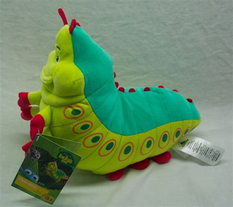 Disney Store A Bug's Life HEIMLICH CATERPILLAR 10" Plush STUFFED ANIMAL Toy NEW - TV, Movie ...