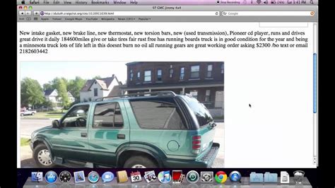 Cars And Trucks On Craigslist For Sale At Armandina Jones Blog