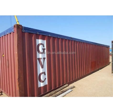 Pvc Open Top Container Cover Vinyl Tarpaulin,Shipping Container Cover - Buy Open Top Container ...