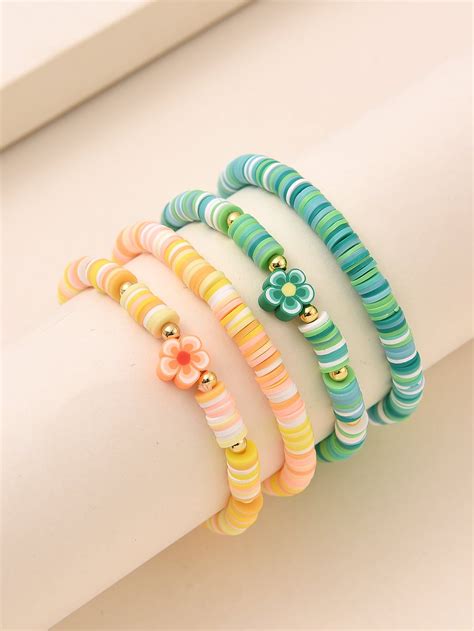 Multicolor Cute Collar Polymer Clay Beaded Embellished Jewelry Diy