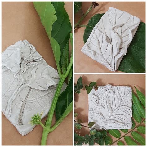 Back To Nature Clay Relief Tiles