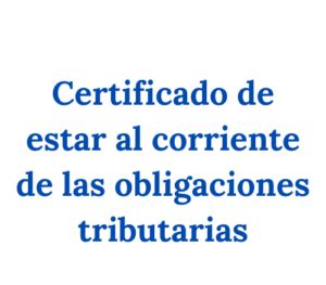 Certificado De Estar Al Corriente Con Hacienda Comosolicitar