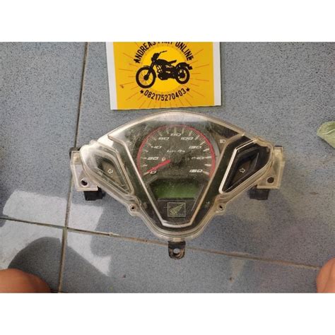 Jual Speedometer Spidometer Spido Vario Old Non Iss Original Bekas