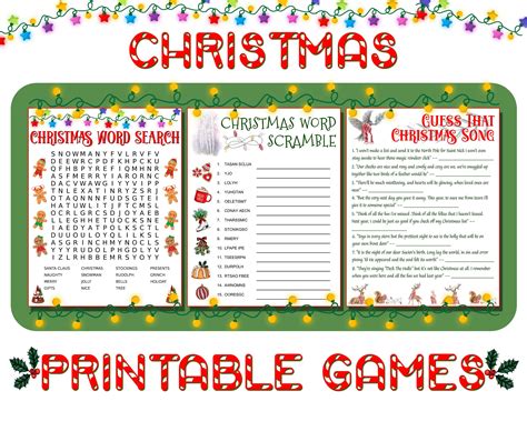 Free Printable Word Games Christmas Download Free Printable Word Games