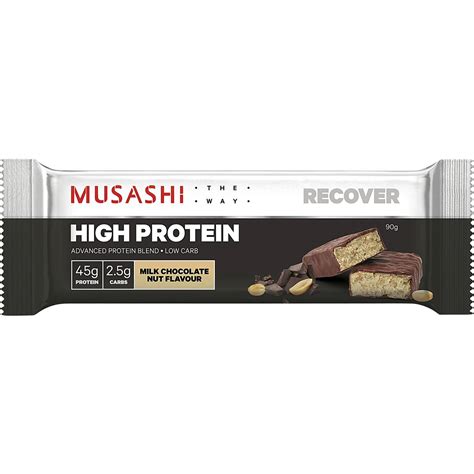 Musashi High Protein P45 Bar Choc Nut 90g Woolworths