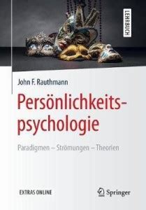 Persoenlichkeitspsychologie Paradigmen Stroemungen Theorien Buy