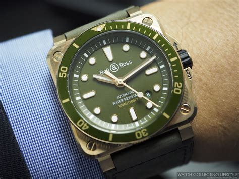 Insider Bell Ross Br Diver Green Bronze A Stunning Piece