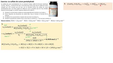 Ntroduire 47 Imagen Formule Solution Sulfate De Cuivre Fr