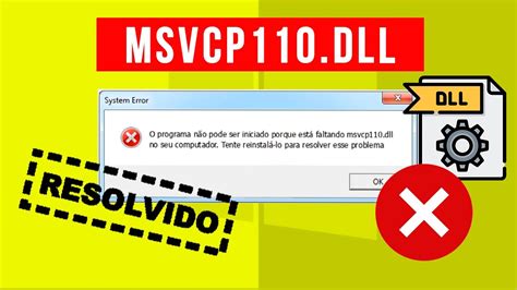 Como Resolver Erros Msvcp110 Dll E Msvcr110 Dll No WINDOWS