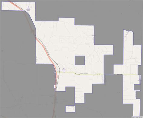 Map of New Fairview city - Thong Thai Real