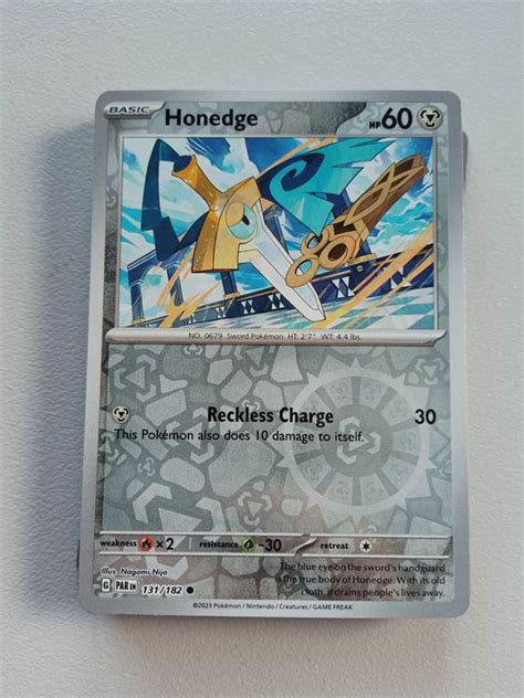 Honedge Reverse Holo Paradox Rift Pokemon Kaufen Auf Ricardo