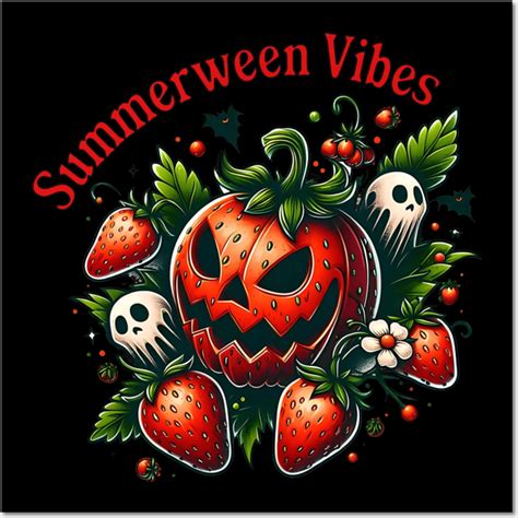 Summerween Spooky Strawberry Hot Ghoul By I Love Co In 2025 Halloween Artwork Ghoul