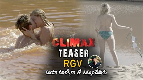 Mia Malkova S Climax Movie Teaser Ram Gopal Varma Latest Telugu