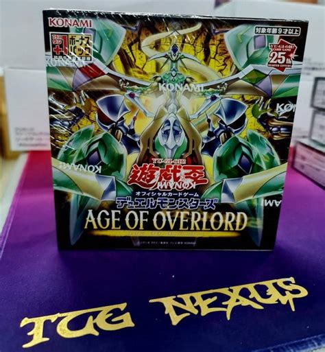 Yu Gi Oh Age Of Overlord Booster Box Lazada Co Th