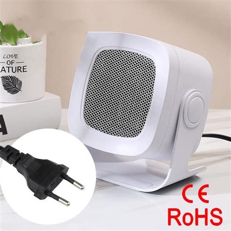 Buy Wholesale China Top Sale Electric Portable Table Fan Heater Ptc