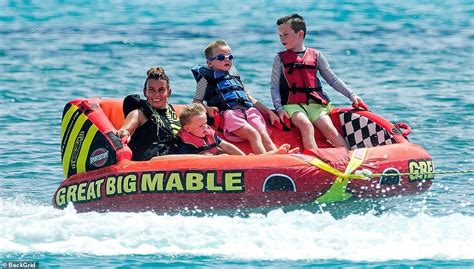 Coleen Rooney Wears Black Strapless Ruffled Bikini In Barbados Daily Mail Online