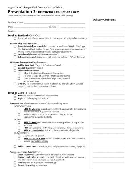 Instructor Evaluation Form Fill Out Sign Online And Download Pdf