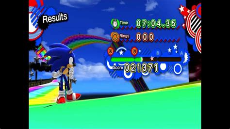 Sonic Generations Rainbow Road Just Uhnot In Space Youtube