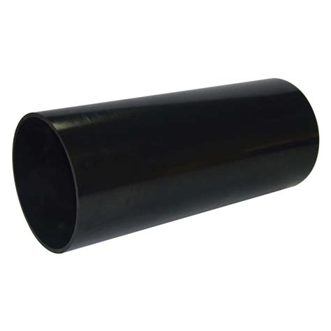 Floplast Black Plain Ended Soil Pipe Mm X M Selco