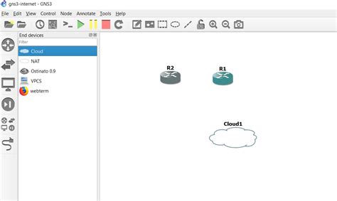 Connect Gns3 To The Internet Local Server Gns3 Documentation