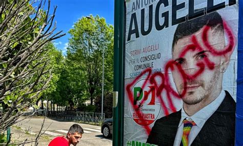 Settimo Torinese Vandalizzati Con Frasi Omofobe I Manifesti Di Antonio